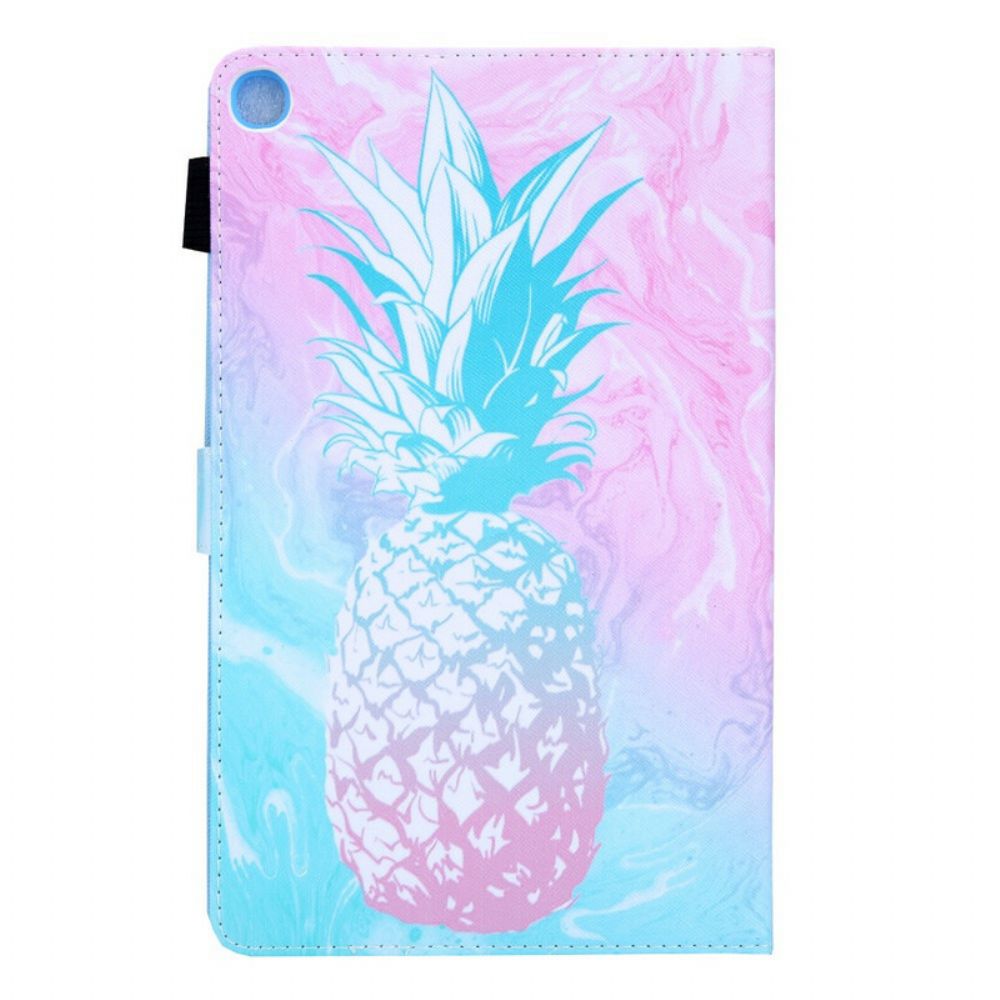 Folio-hoesje voor Samsung Galaxy Tab A7 Lite Ananas Ontwerp