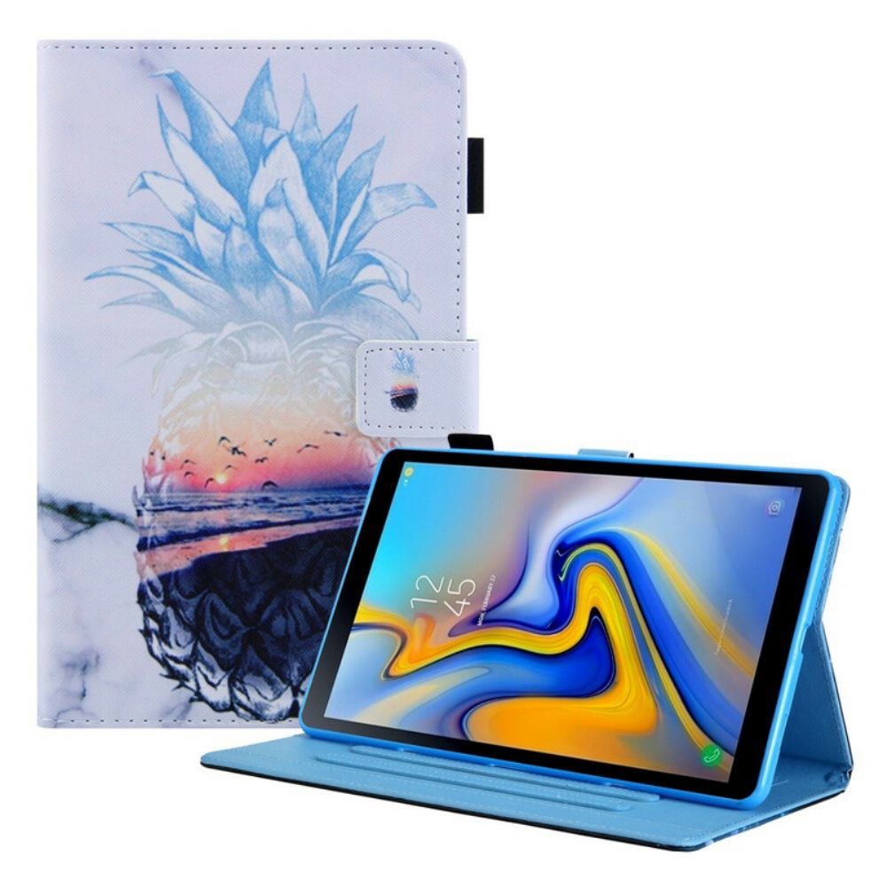 Folio-hoesje voor Samsung Galaxy Tab A7 Lite Ananaspatroon