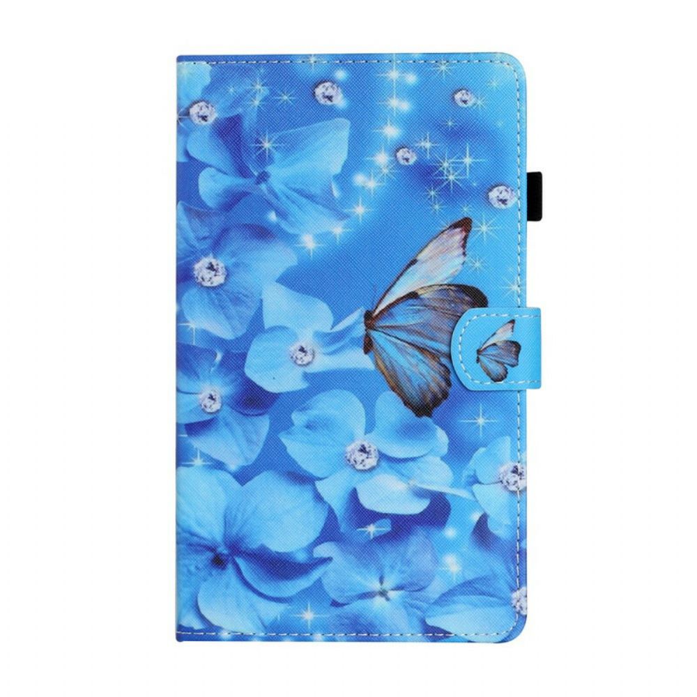 Folio-hoesje voor Samsung Galaxy Tab A7 Lite Bloemen