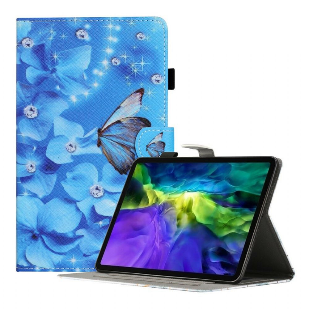 Folio-hoesje voor Samsung Galaxy Tab A7 Lite Bloemen