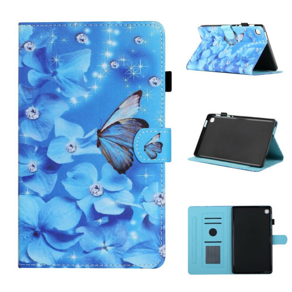 Folio-hoesje voor Samsung Galaxy Tab A7 Lite Bloemen