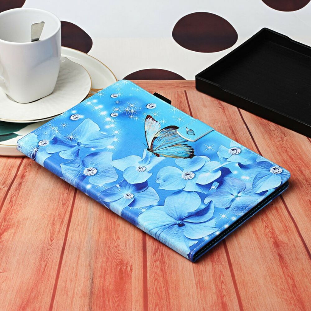 Folio-hoesje voor Samsung Galaxy Tab A7 Lite Bloemen