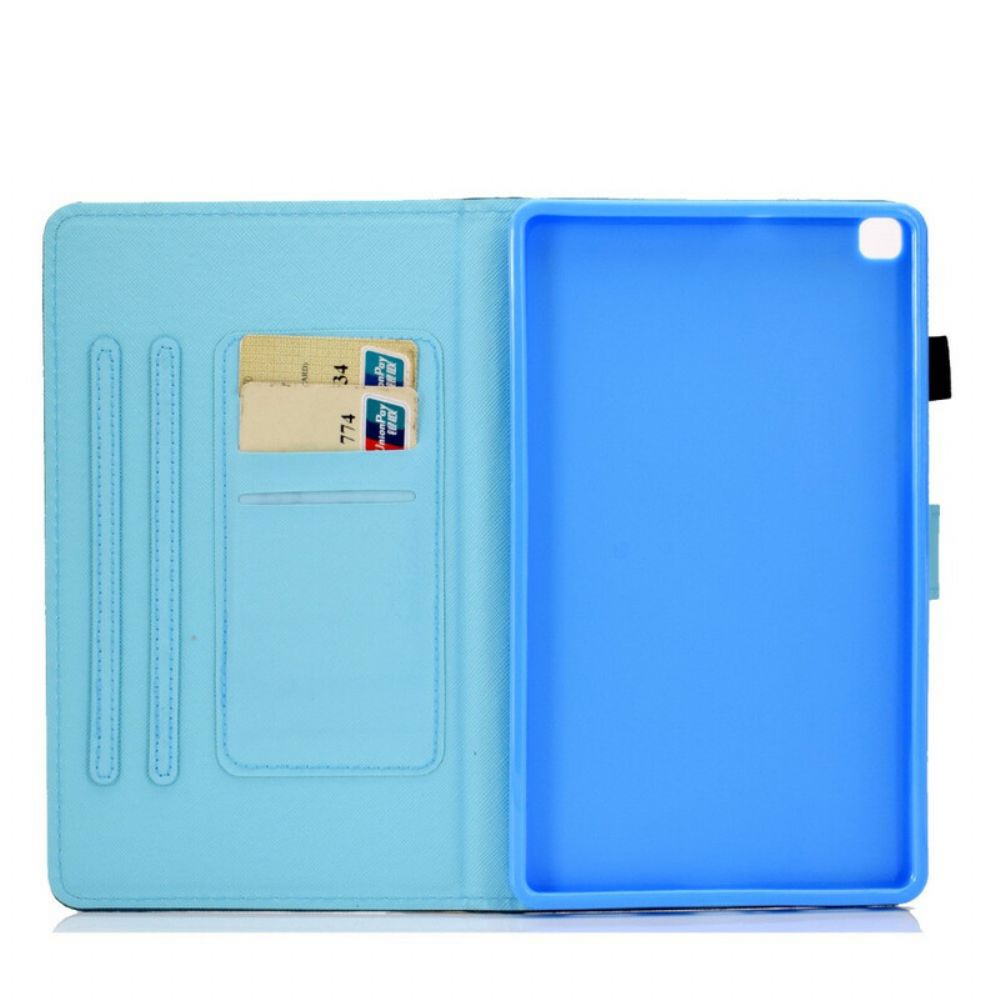 Folio-hoesje voor Samsung Galaxy Tab A7 Lite Leuk Strand