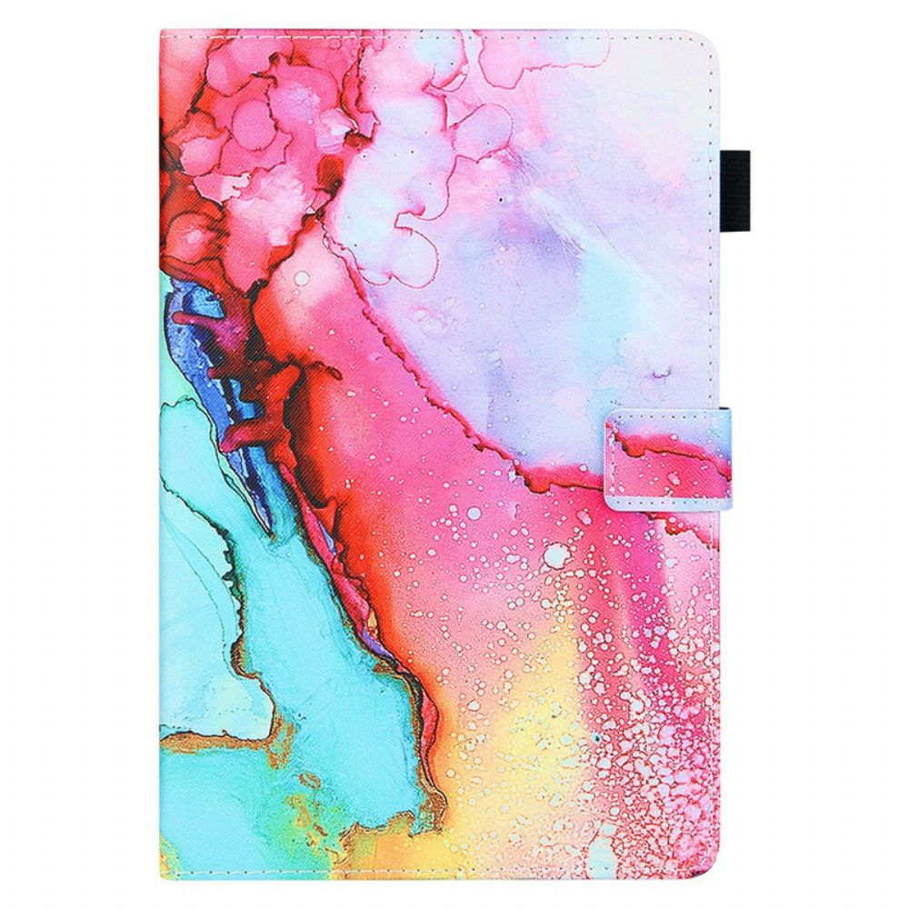 Folio-hoesje voor Samsung Galaxy Tab A7 Lite Marmeren Stijl