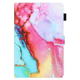 Folio-hoesje voor Samsung Galaxy Tab A7 Lite Marmeren Stijl