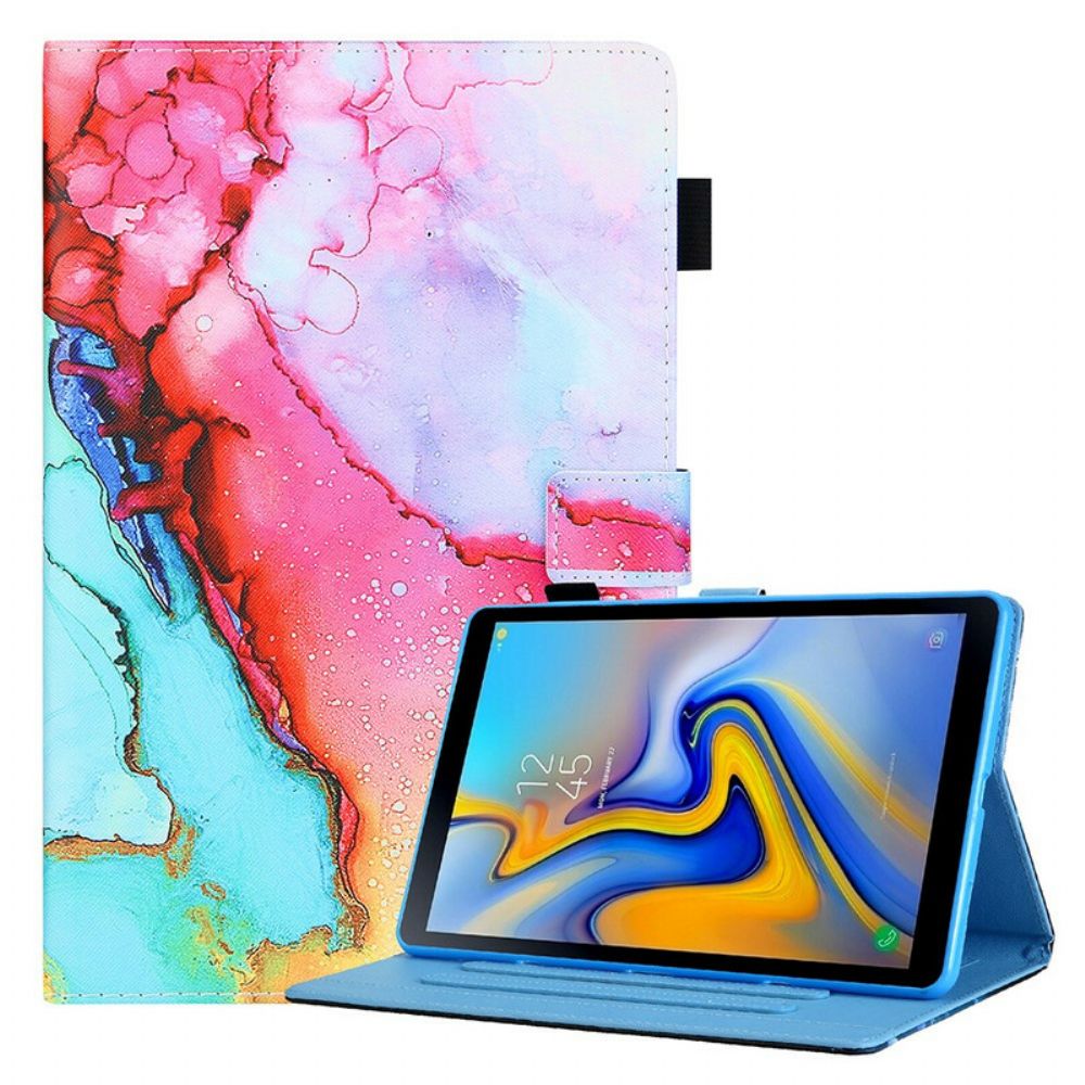 Folio-hoesje voor Samsung Galaxy Tab A7 Lite Marmeren Stijl