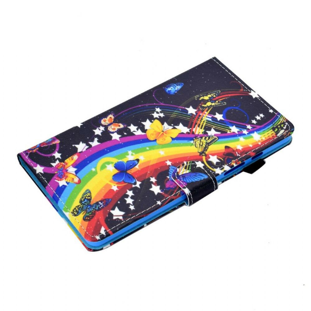 Folio-hoesje voor Samsung Galaxy Tab A7 Lite Regenboogvlinders