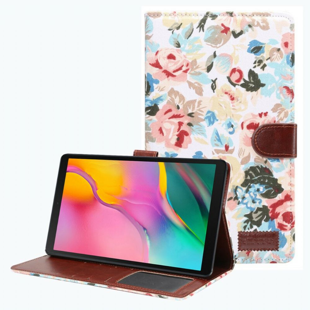 Folio-hoesje voor Samsung Galaxy Tab A7 Lite Vrijheidsbloemen