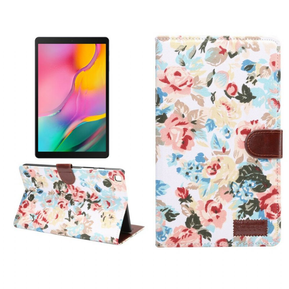 Folio-hoesje voor Samsung Galaxy Tab A7 Lite Vrijheidsbloemen