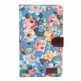 Folio-hoesje voor Samsung Galaxy Tab A7 Lite Vrijheidsbloemen