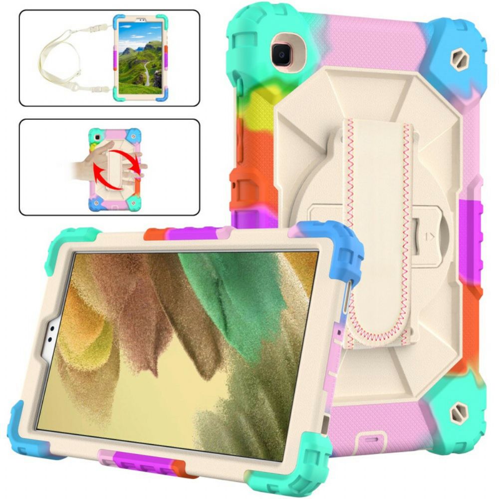 Hoesje voor Samsung Galaxy Tab A7 Lite Multifunctionele Camouflage