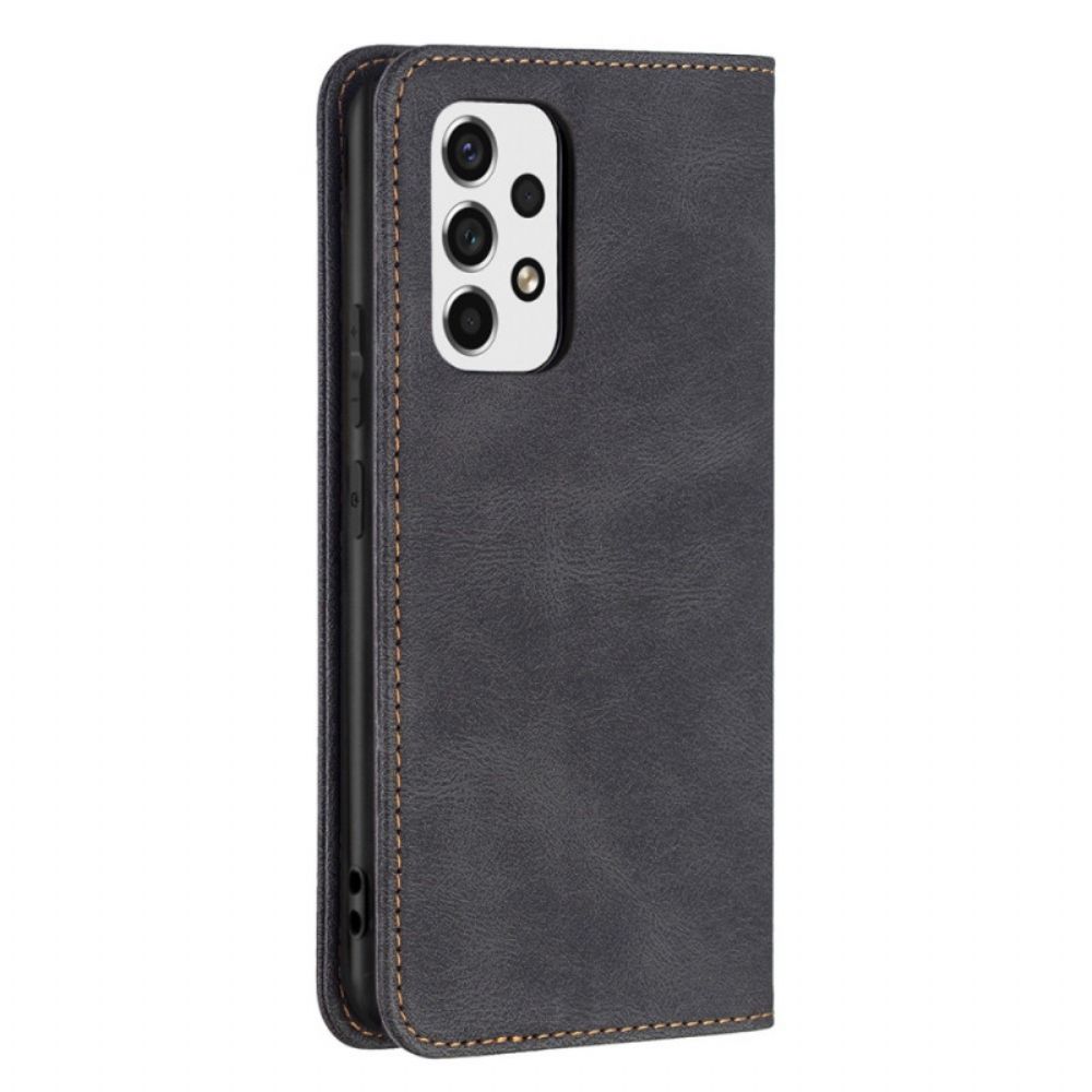 Bescherming Hoesje voor Samsung Galaxy A53 5G Folio-hoesje Rfid Couture Binfen-kleur