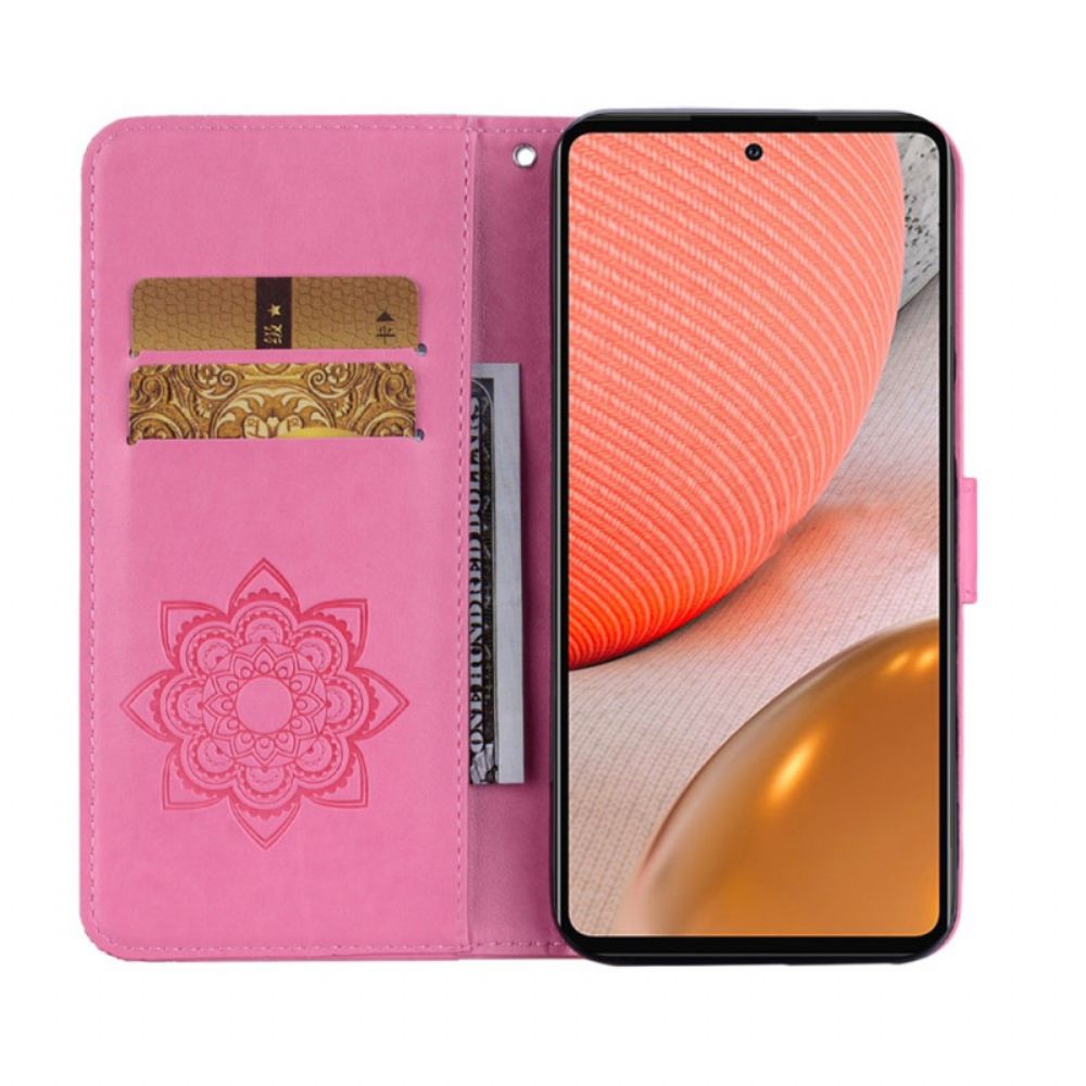 Folio-hoesje voor Samsung Galaxy A53 5G Uil Mandala