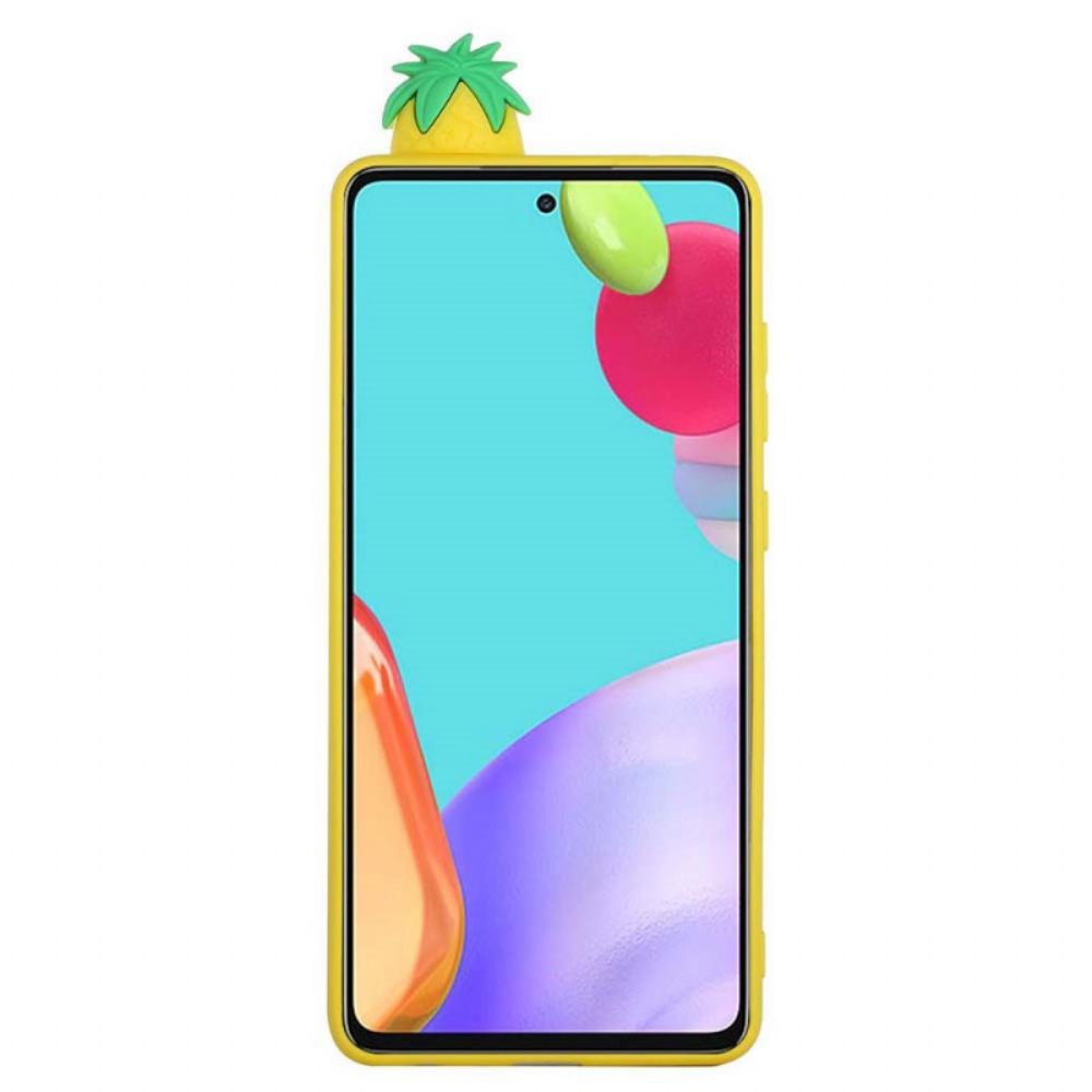 Hoesje voor Samsung Galaxy A53 5G 3d Ananas