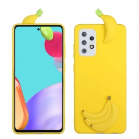 Hoesje voor Samsung Galaxy A53 5G 3d Banaan