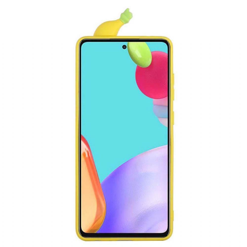 Hoesje voor Samsung Galaxy A53 5G 3d Banaan