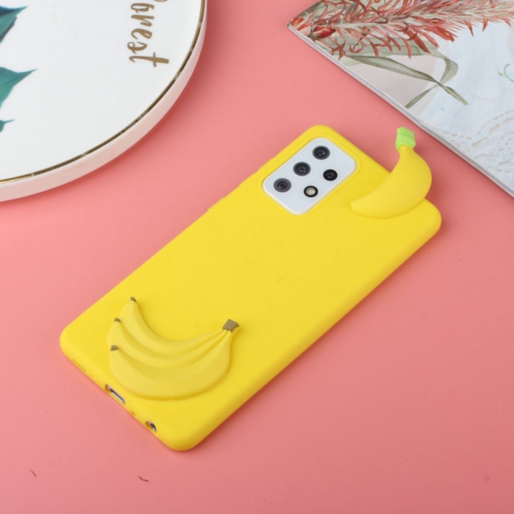 Hoesje voor Samsung Galaxy A53 5G 3d Banaan