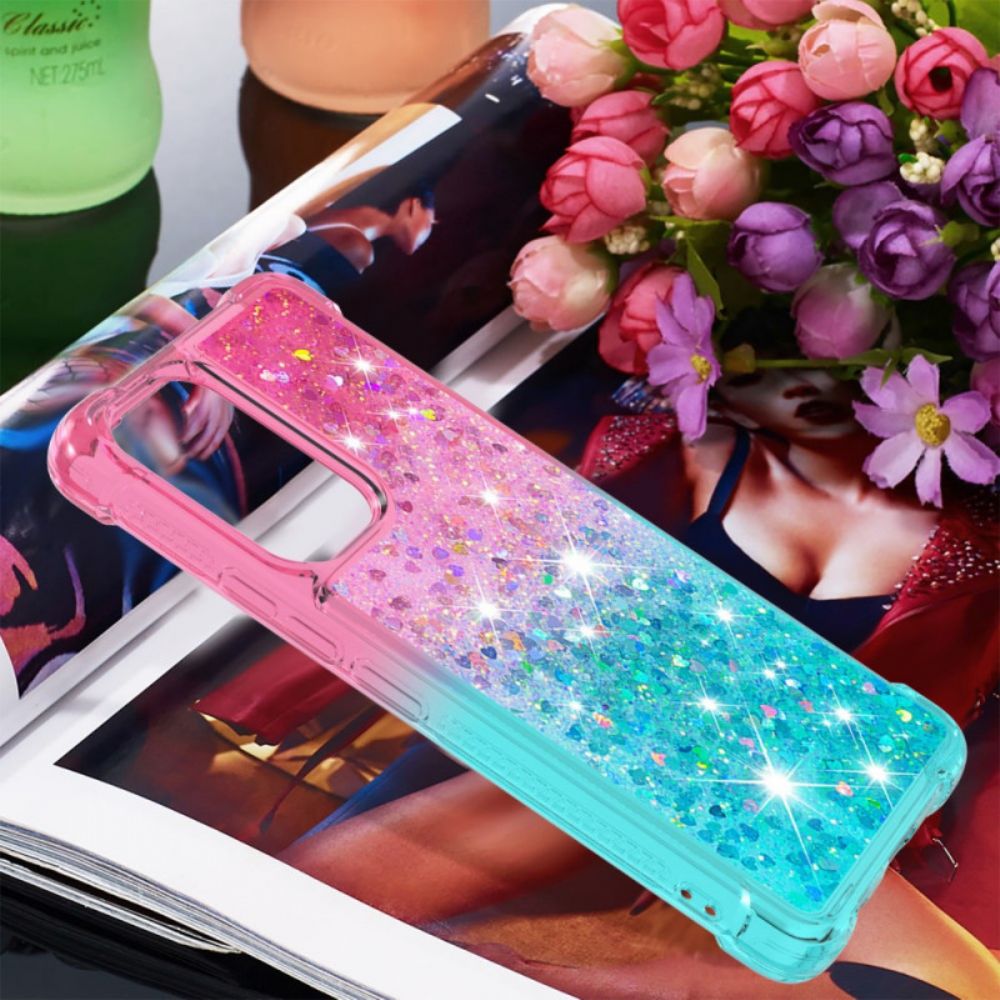 Hoesje voor Samsung Galaxy A53 5G Kleur Pailletten