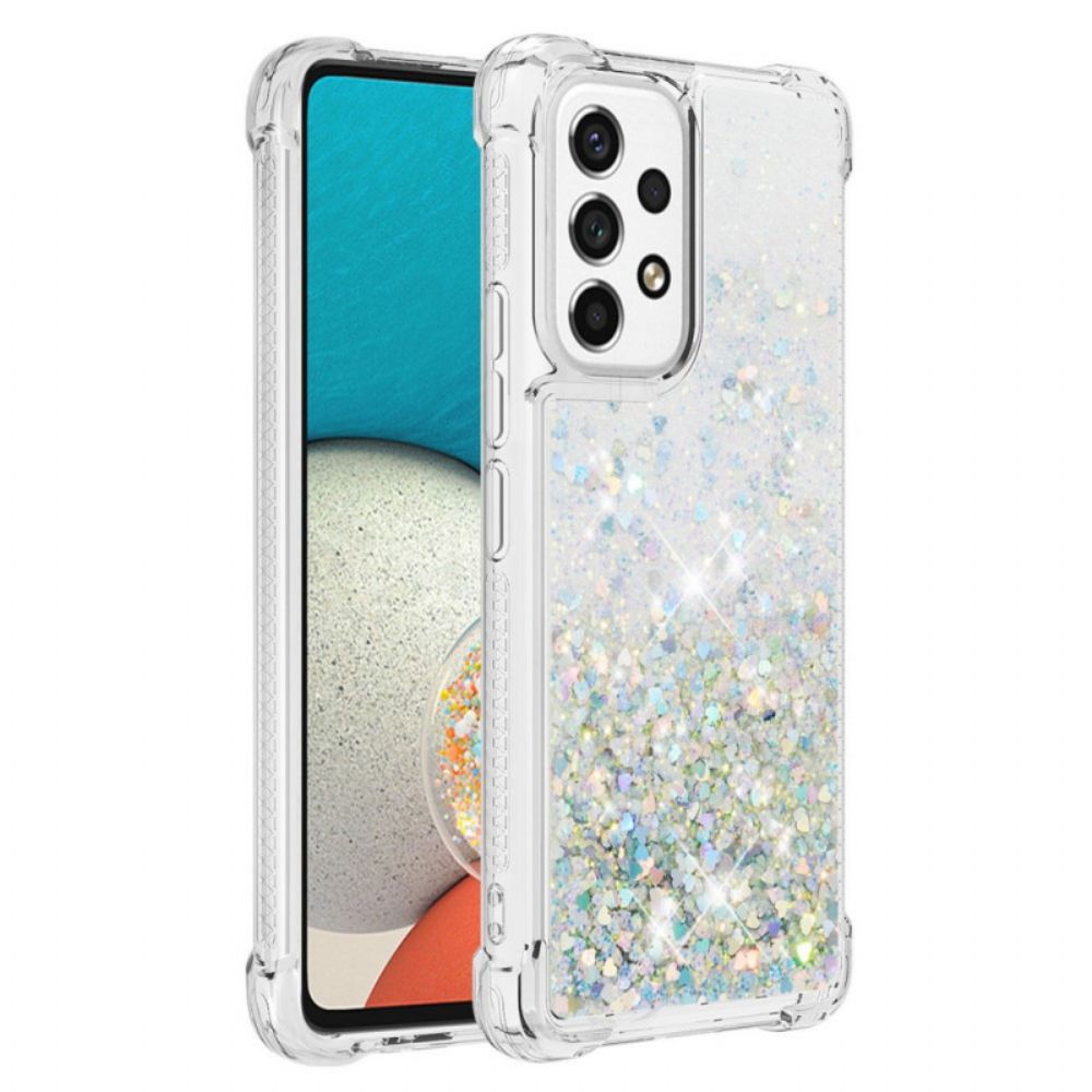 Hoesje voor Samsung Galaxy A53 5G Verlangen Glitter