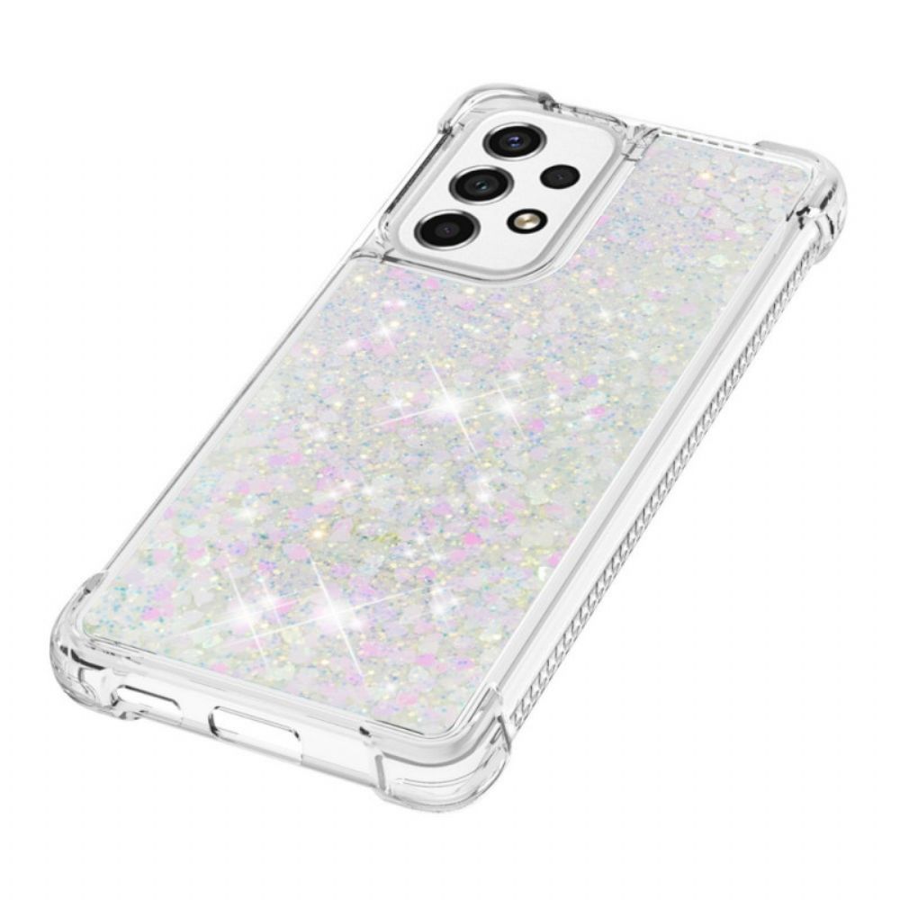 Hoesje voor Samsung Galaxy A53 5G Verlangen Glitter