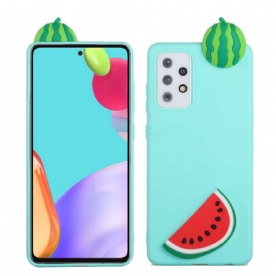 Hoesje voor Samsung Galaxy A53 5G Watermeloen 3d