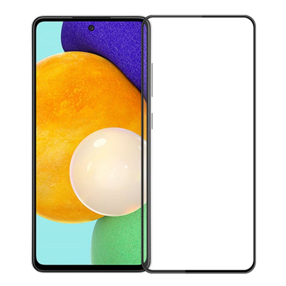 Zwarte Omtrek Gehard Glas Beschermer Voor Samsung Galaxy A53 5G Pinwuyo