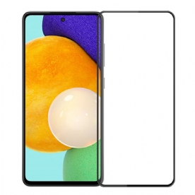 Zwarte Omtrek Gehard Glas Beschermer Voor Samsung Galaxy A53 5G Pinwuyo