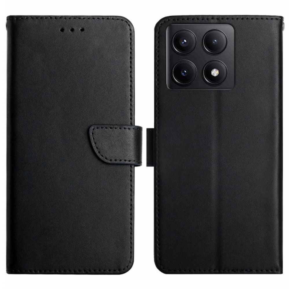 Leren Hoesje Voor Xiaomi 14t Pro Nappatextuurleer