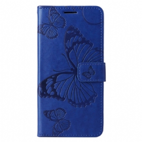 Leren Hoesje Voor Xiaomi 14t Pro Reuzevlinders