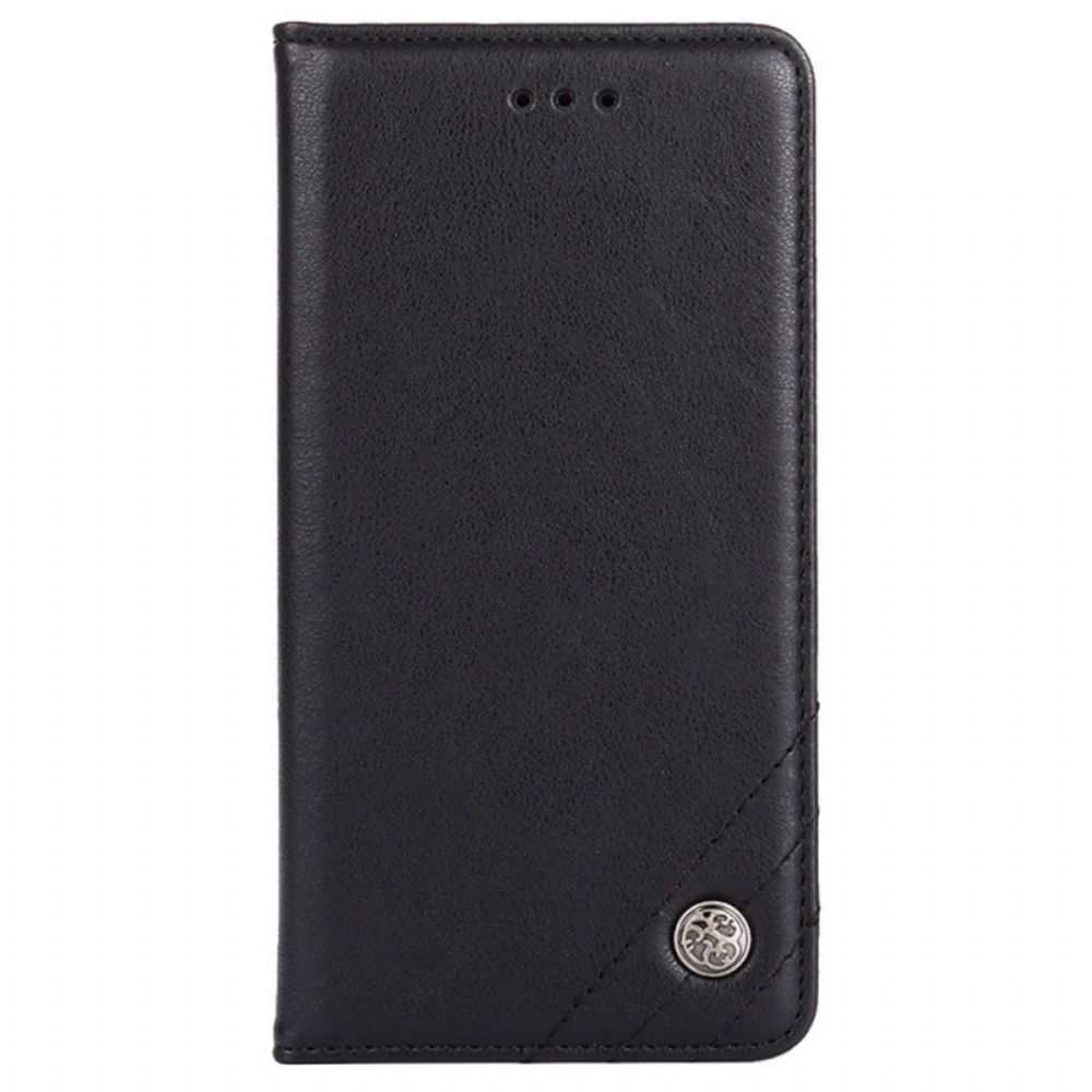 Bescherming Hoesje voor Sony Xperia 1 IV Folio-hoesje Decoratieve Klinknagel