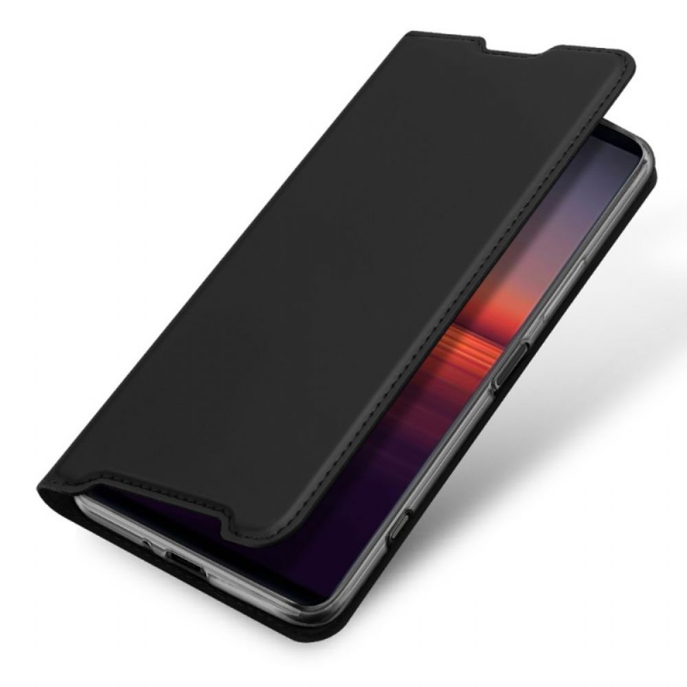 Bescherming Hoesje voor Sony Xperia 1 IV Folio-hoesje Dux Ducis Pro Series-skin