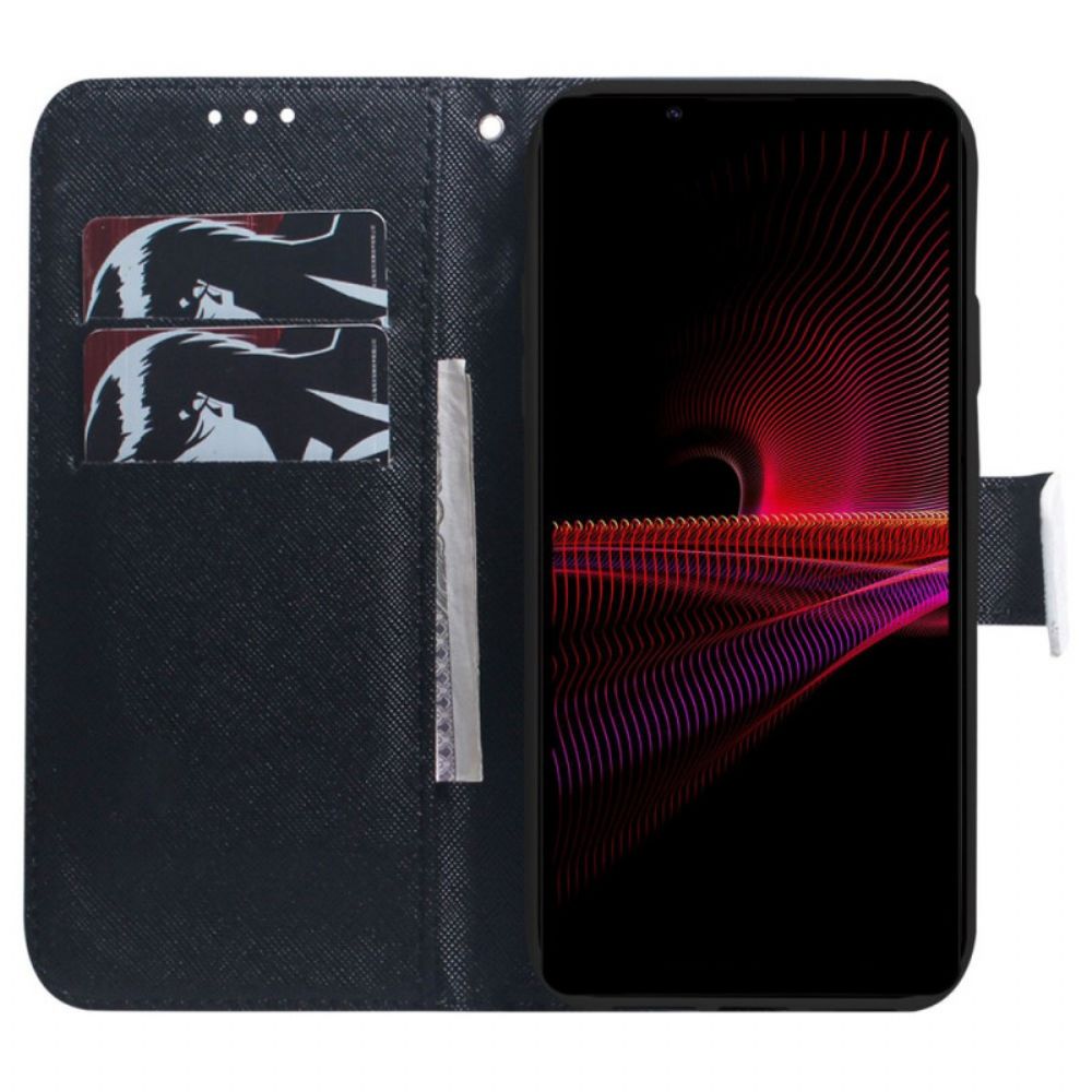 Flip Case voor Sony Xperia 1 IV Droomende Leeuw