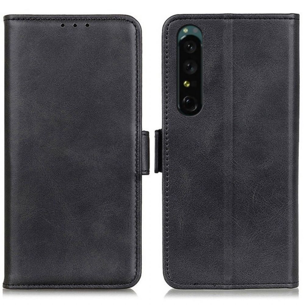 Flip Case voor Sony Xperia 1 IV Dubbele Sluiting