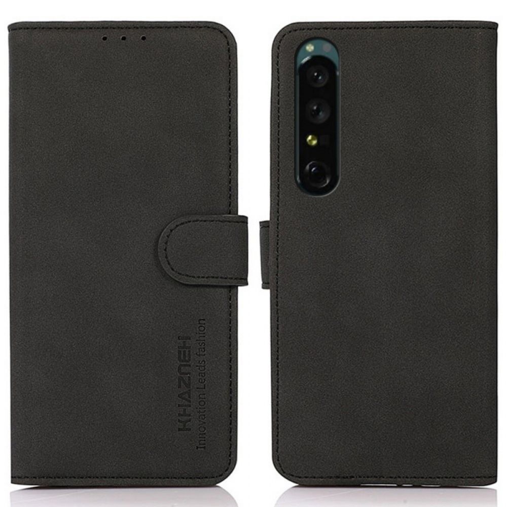 Flip Case voor Sony Xperia 1 IV Khazneh Klassieke Stijl