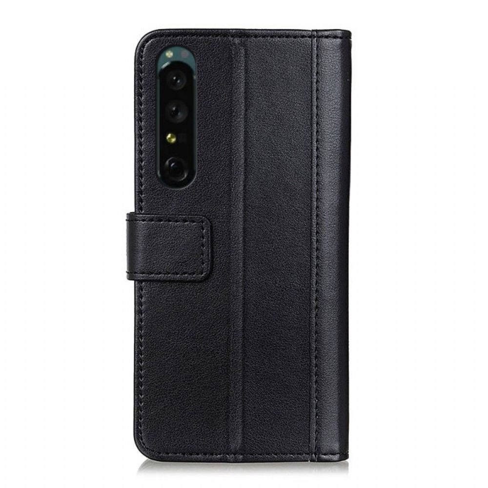 Flip Case voor Sony Xperia 1 IV Leerstijl