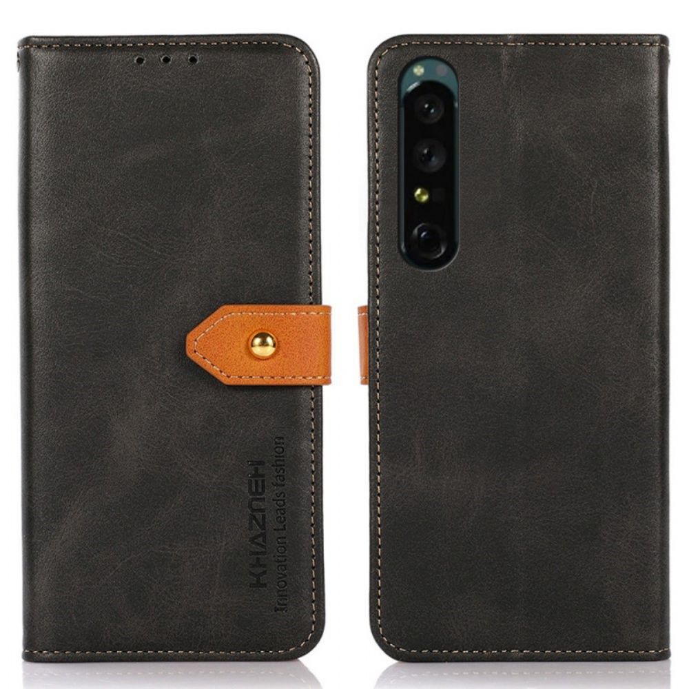 Flip Case voor Sony Xperia 1 IV Met Khazneh-band