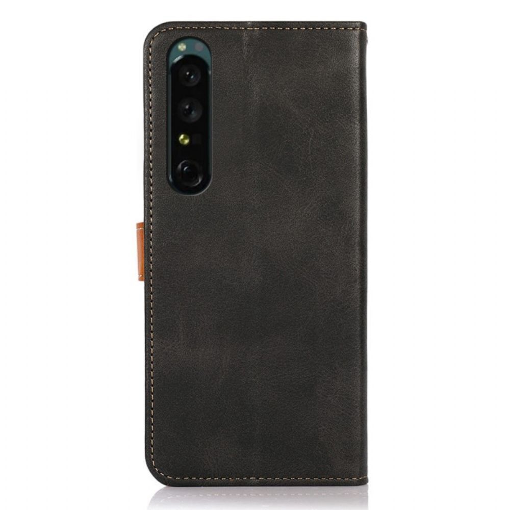 Flip Case voor Sony Xperia 1 IV Met Khazneh-band