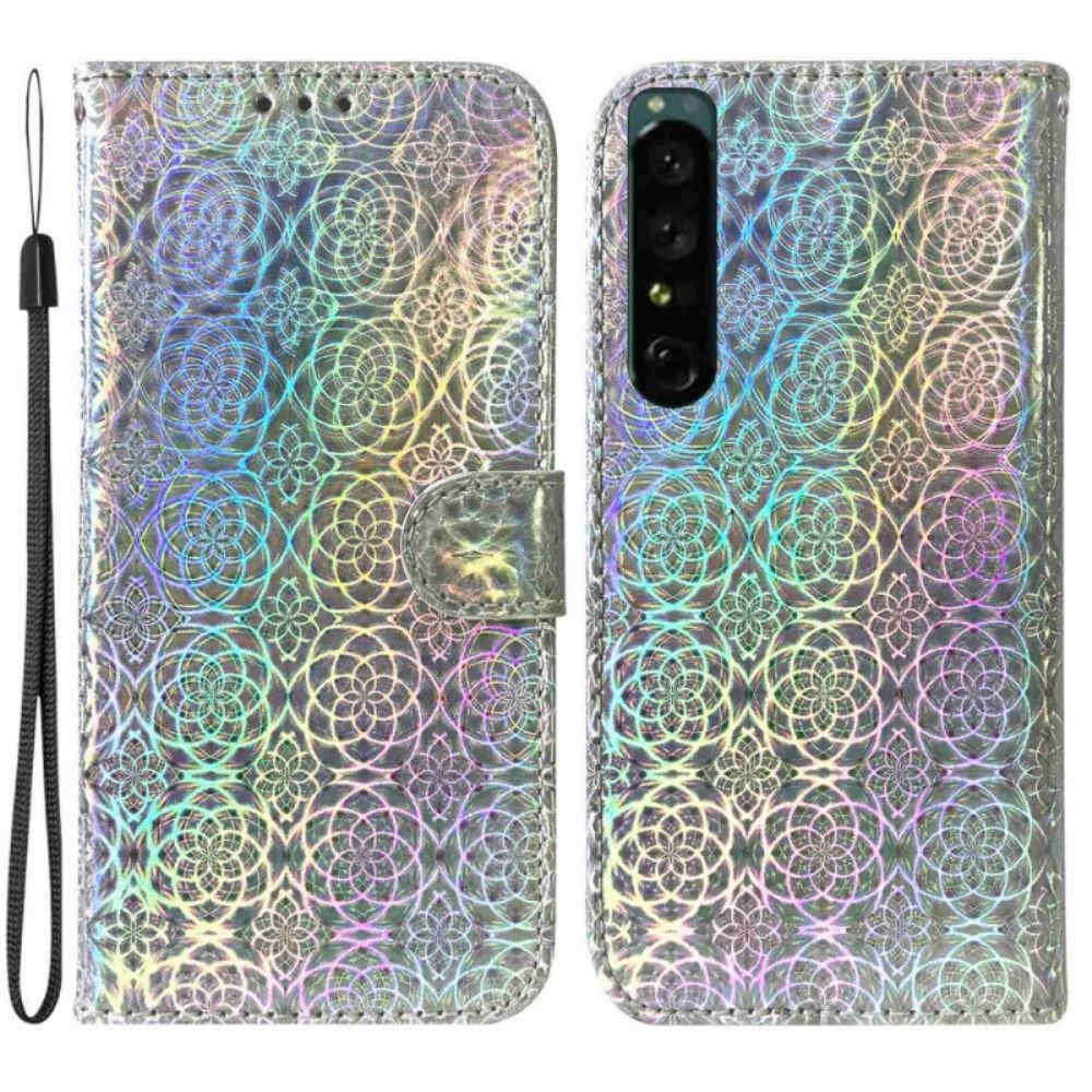 Folio-hoesje voor Sony Xperia 1 IV Met Ketting Thong