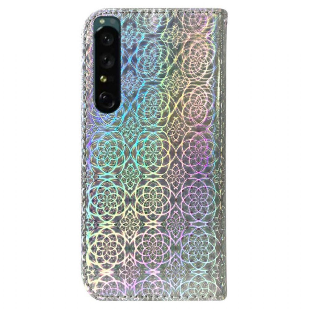 Folio-hoesje voor Sony Xperia 1 IV Met Ketting Thong