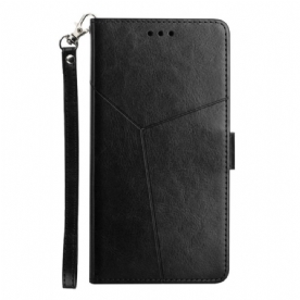 Folio-hoesje voor Sony Xperia 1 IV Met Ketting Y Patroon Met Bandjes