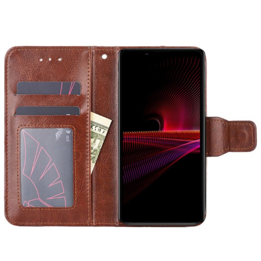 Folio-hoesje voor Sony Xperia 1 IV Vintage Stijl