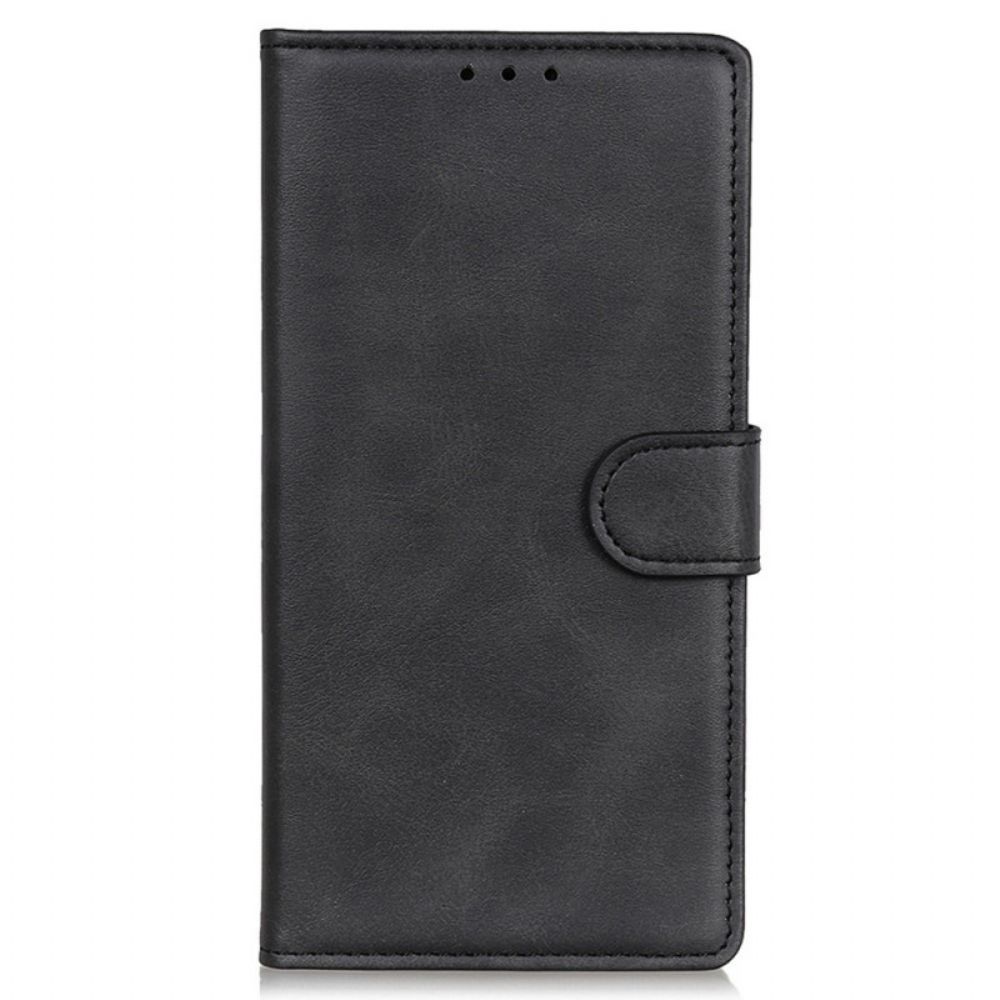 Leren Hoesje voor Sony Xperia 1 IV Mat Leereffect