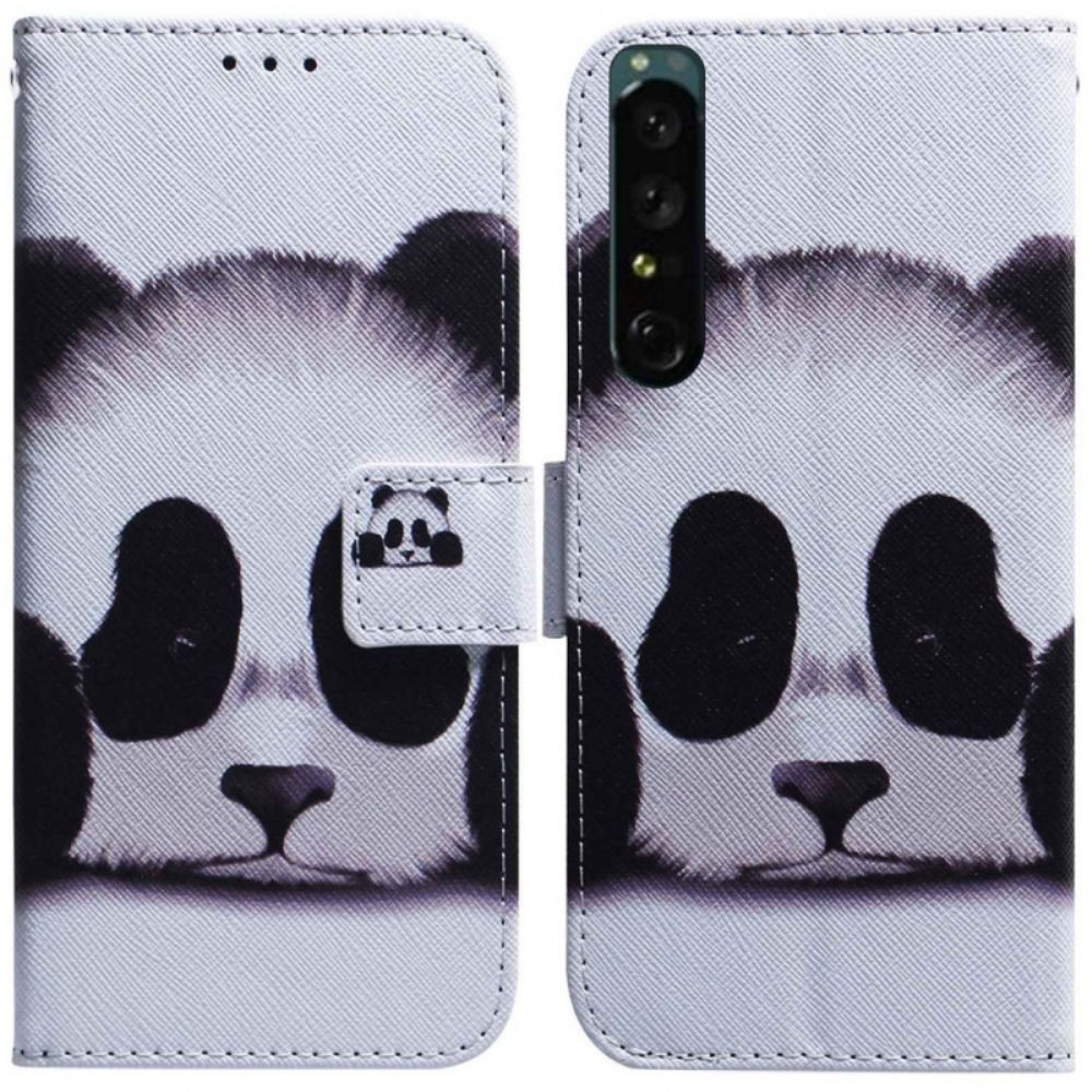 Leren Hoesje voor Sony Xperia 1 IV Panda