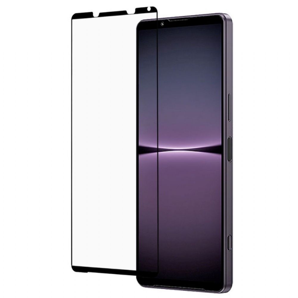 Sony Xperia 1 Iv Black Edge Screenprotector Van Gehard Glas