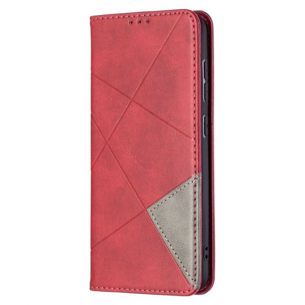 Bescherming Hoesje voor Samsung Galaxy S21 FE Folio-hoesje Artiestenstijl