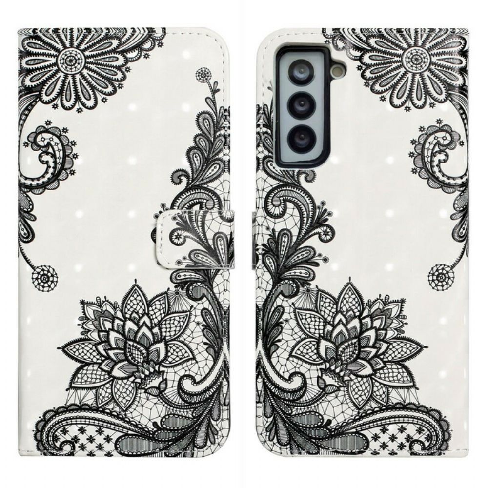 Flip Case voor Samsung Galaxy S21 FE Kant