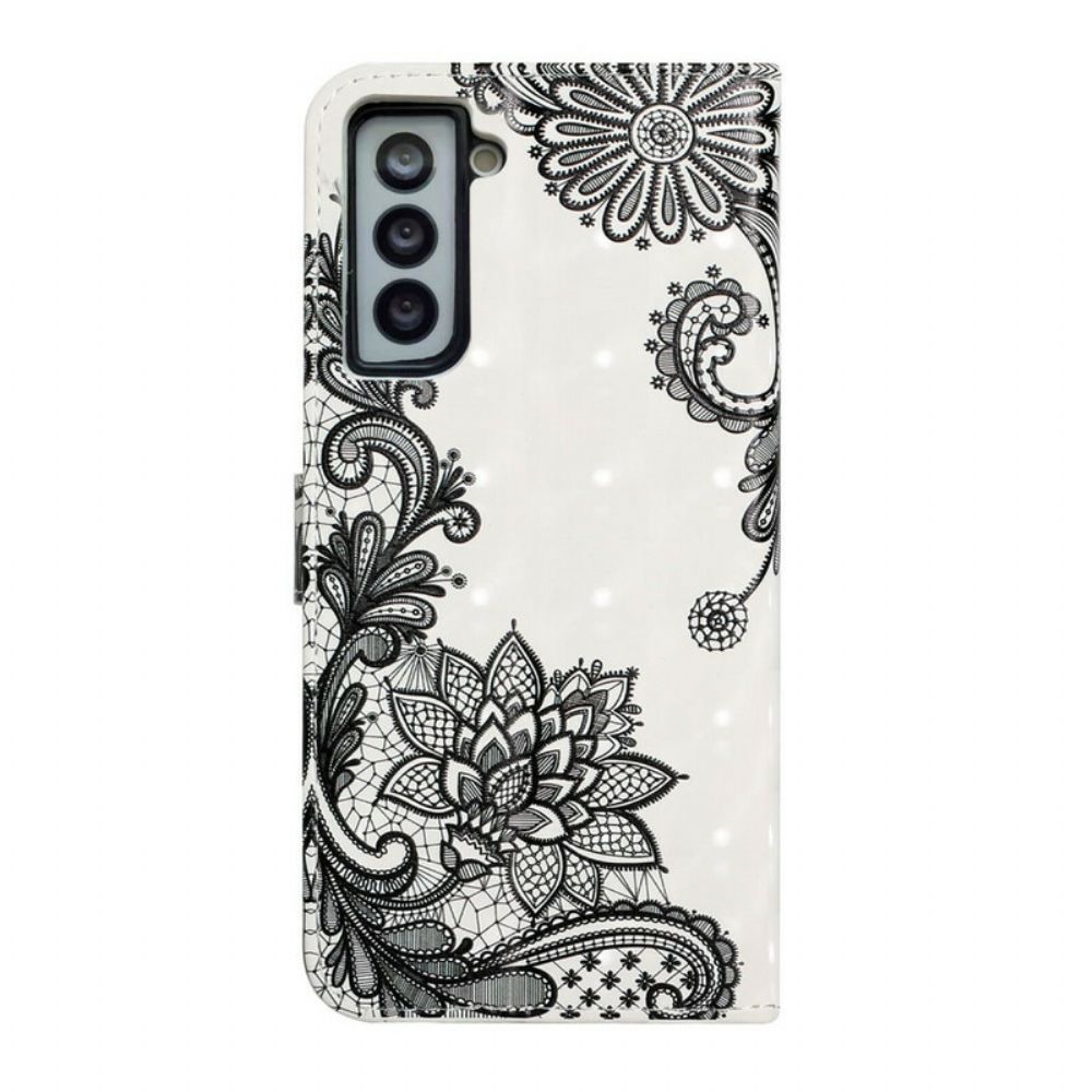 Flip Case voor Samsung Galaxy S21 FE Kant