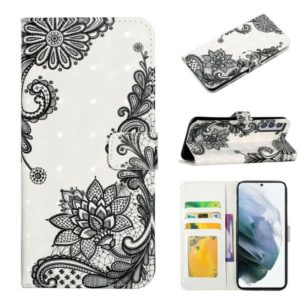 Flip Case voor Samsung Galaxy S21 FE Kant