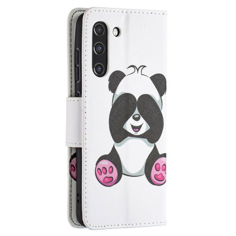 Flip Case voor Samsung Galaxy S21 FE Pandaplezier