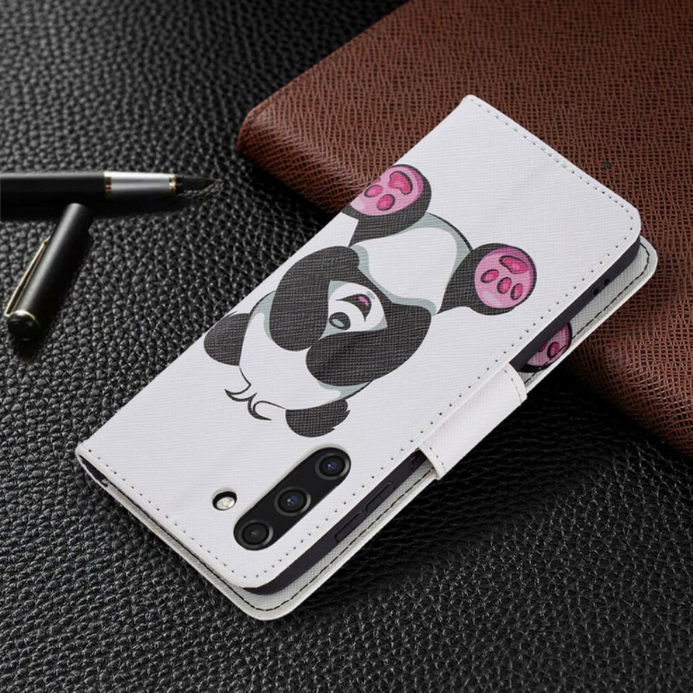 Flip Case voor Samsung Galaxy S21 FE Pandaplezier